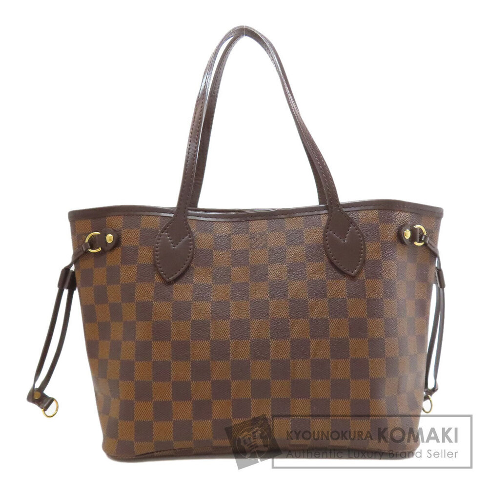 Louis Vuitton Neverfull Tote Bag Damier Canvas - Picture 1 of 11